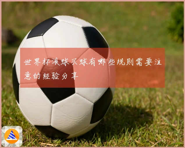 世界杯滚球买球有哪些规则需要注意的经验分享